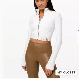 LULULEMON Define Jacket Cropped *Gold